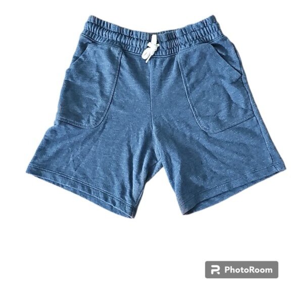 Boys Blue Drawstring Shorts Size 10-12 - Picture 1 of 1